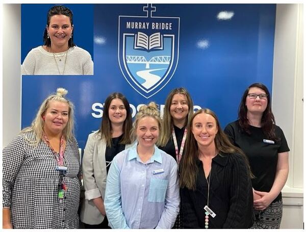 Victoria Johnston - Reception, Leanne Wiiliams - Year 4, Sophie McLeod - Year 6, Reanna Palmer - Year 2, Kate Thurston - Year 1, Adrianna Smith - Year 2, Mia Yudkin - Year 4
