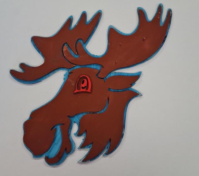 Riley laser art